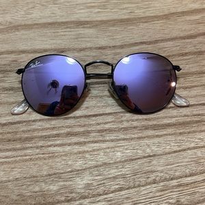 Custom Purple Raybans